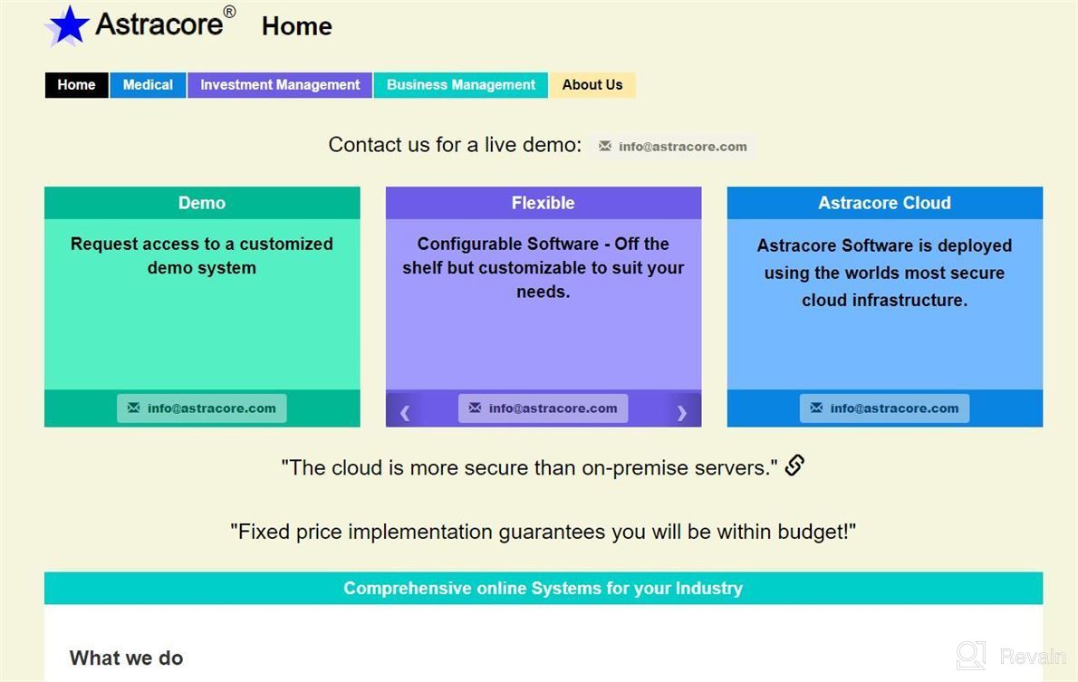 img 1 attached to Astracore Medical Software review by Jose Guevara