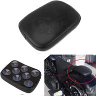 🏍️ motorcycle pillion cushion pad | 8 suction cup solo rear seat passenger saddle for xl883 xl1200 x48 x72 cruiser chopper custom | ghost head design логотип