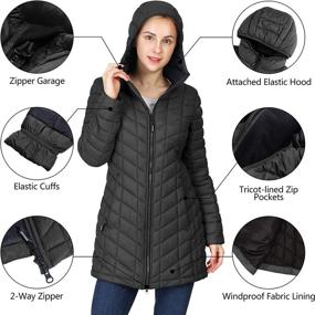 img 3 attached to Outdoor Ventures Womens Resistant Thermolite Women's Clothing - Coats, Jackets & Vests