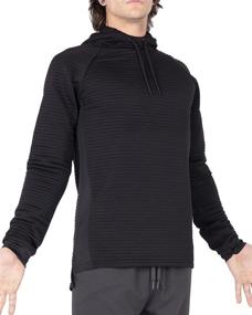 img 4 attached to Apana Hooded Sweatshirt Fitness Ottoman Men's Clothing better for Active