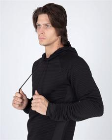 img 1 attached to Apana Hooded Sweatshirt Fitness Ottoman Men's Clothing better for Active