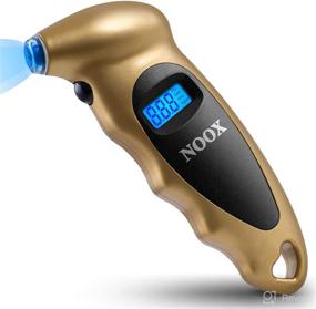 img 4 attached to TG883 Gold Digital Tire Pressure Gauge: Effortless Car Tire Maintenance for Women & Men – Reliable 150 PSI Check Tool!