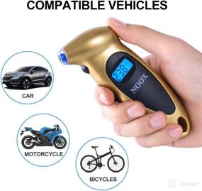 img 3 attached to TG883 Gold Digital Tire Pressure Gauge: Effortless Car Tire Maintenance for Women & Men – Reliable 150 PSI Check Tool!