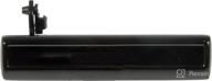 🚪 dorman 77049 smooth black front passenger side exterior door handle compatible with select models logo