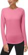 uv sun protection women's long sleeve rash guard tops for workout, swim, and outdoor activities - upf 50+ logo