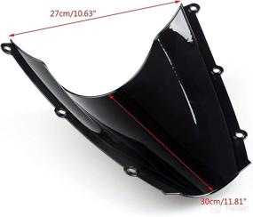 img 2 attached to Areyourshop Windshield WindScreen CBR600RR 2003 2004