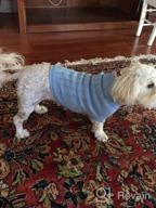 img 1 attached to Tangpan Turtleneck Classic Straw-Rope Pet Dog Sweater Apparel (Pink,S) review by Leroy Wolfe
