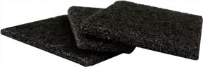 img 1 attached to Grill Cleaning Pad - ScrubX 3105 Griddle, Black, Bulk Case Of 60 For Efficient Cleaning