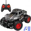 durable non-slip off-road shockproof rc racing car gahoo remote control car for kids ages 3-8 - best gifts (gray) logo