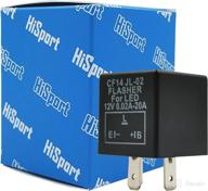 ⚡️ cf14 electronic led flasher relay for hyper blinking and no flash problems with led lights - hisport logo