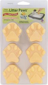 img 4 attached to 6-Count Beaumont Products, Inc. Citrus Magic Paws for Litter Boxes, Effective Pet Odor Control Solution