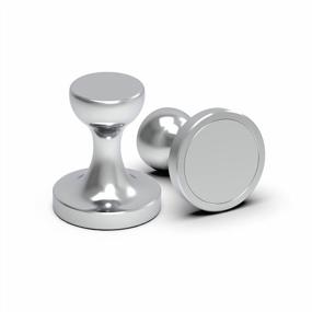 img 4 attached to Organize Your Space With MHDMAG Heavy Duty Coat Magnetic Hooks - Rare Earth Neodymium Magnets For Home & Office - Pack Of Two.