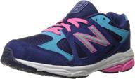 👟 girls' athletic shoes: new balance kj888v1 pre running logo