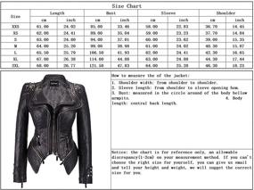 img 1 attached to Chouyatou Fashion Studded Perfectly Shaping Women's Clothing ~ Coats, Jackets & Vests