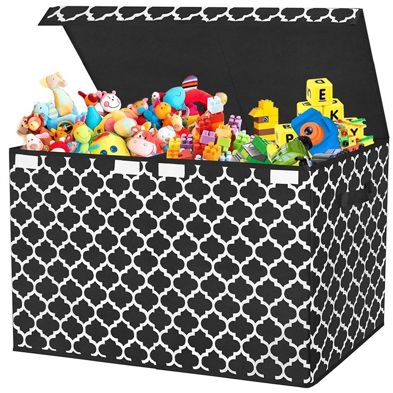 Large Toy Box Chest For Boys & Girls - 24.5