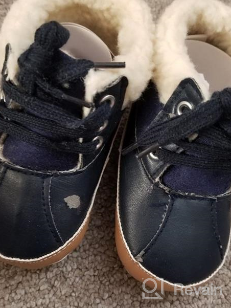 img 1 attached to 👣 Premium Soft Sole Anti-Slip Winter Snow Boots for Infant Baby Boys and Girls - BENHERO Newborn Crib Shoes review by Jero Fontaine