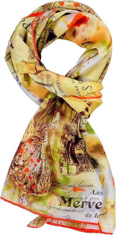 salutto women scarves paintedlotus scarf women's accessories - scarves & wraps 로고