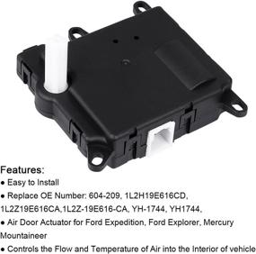 img 3 attached to 🔧 HVAC Air Door Actuator for Ford Explorer, Ford Expedition, Mercury Mountaineer | Replaces# 1L2Z19E616CA, 1L2Z-19E616-CA, 604209, 604-209, YH-1744, YH1744 (2002-2010)