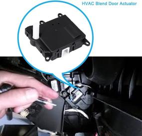 img 2 attached to 🔧 HVAC Air Door Actuator for Ford Explorer, Ford Expedition, Mercury Mountaineer | Replaces# 1L2Z19E616CA, 1L2Z-19E616-CA, 604209, 604-209, YH-1744, YH1744 (2002-2010)