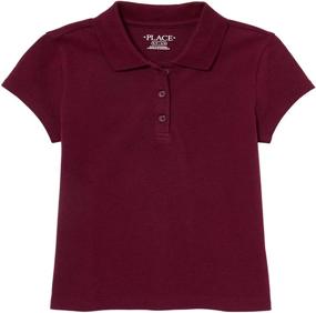 img 1 attached to Childrens Place Girls Uniform Purple Girls' Clothing ~ Tops, Tees & Blouses