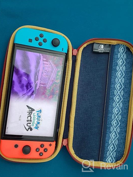 img 1 attached to Secure Your Nintendo Switch With HORI'S Premium Pokemon Legends: Arceus Vault Case - Trusted And Officially Licensed By Nintendo! review by Greg Usry