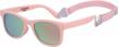 protect your little one's eyes with cocosand baby sunglasses: square frame, strap and uv400 protection for baby girls 0-24 months logo