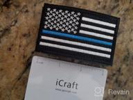 img 1 attached to iCraft 94080W Front Pocket Tactical Wallet - Men's Wallet and Card Holder with Money Organizer review by Jeff Billingsley