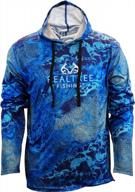 men's fishing camo performance tech hoodie - staghorn brand for maximum comfort & durability logo