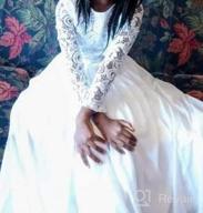 картинка 1 прикреплена к отзыву Изысканные винтажные платья для девочек с цветочными мотивами из шифона от ABAO SISTER от Tyson Burch