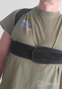 img 6 attached to Posture Corrector For Men & Women: Portzon Back Brace For Pain Relief Of Neck, Shoulders.