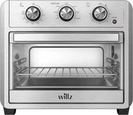 versatile and efficient: willz 6-in-1 convection air fryer toaster oven - perfect for cooking, baking and dehydrating logo