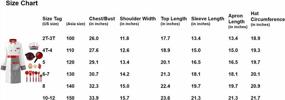 img 3 attached to Представляем набор костюмов идеального шеф-повара для детей — ролевая игра ReliBeauty Delight со съемным фартуком и набором для приготовления пищи!
