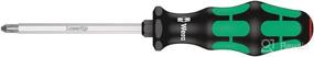 img 4 attached to Wera 05008752001 Kraftform Plus 350 SK PH Screwdriver with Lasertip, Phillips PH 2 Head and 4&#34; Blade Length – Enhanced SEO