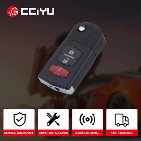 img 2 attached to Cciyu Replacement Keyless Control BGBX1T478SKE125 01