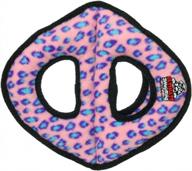 get tough on playtime with tuffy® ultimate pink leopard 3way ring- the strongest & most durable soft toy for interactive play! logo