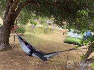 img 1 attached to MalloMe Camping Hammock With Straps - Hammocks - Portable Hammock Kids Hammock Outdoor Hammock - Hamaca Double Hammock - 2 Person Hammock Tree Hammock - Hamock Travel Hammock - Hammocks For Outside review by Dan Hansen