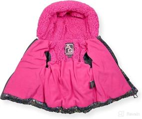 img 2 attached to ❄️ Arctic Quest Ski Jacket and Snowbib Snowsuit Set for Infants, Toddlers, and Young Girls