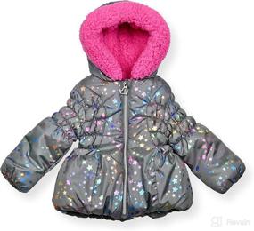 img 3 attached to ❄️ Arctic Quest Ski Jacket and Snowbib Snowsuit Set for Infants, Toddlers, and Young Girls