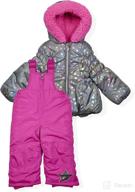 ❄️ arctic quest ski jacket and snowbib snowsuit set for infants, toddlers, and young girls logo