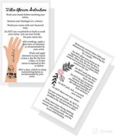 tattoo aftercare instructions business tattooed personal care logo