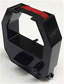 img 2 attached to COMPUMATIC Replacement Ribbon For Pyramid Time Recorders - Black/Red & Pyramid 43079 Compatible