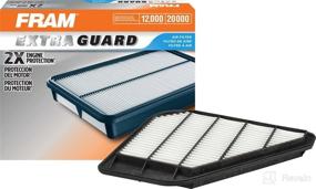 img 2 attached to 🔧 FRAM CA10110 Engine Air Filter: Enhanced Protection & Performance for Buick, Chevrolet, GMC, and Saturn Vehicles