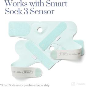 img 2 attached to 🧦 Owlet Extended Fabric Sock Pack: Monitor Usability 18 Months to 5 Years, Green