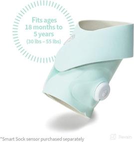 img 3 attached to 🧦 Owlet Extended Fabric Sock Pack: Monitor Usability 18 Months to 5 Years, Green