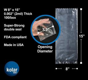 img 2 attached to Resilia Plastic Leak Proof Shipping Bags Fish & Aquatic Pets , Aquarium Pumps & Filters