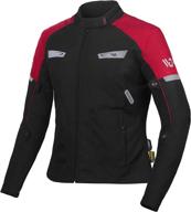 🧥 women's lightweight textile motorcycle jacket by wd motorsports - all-season ce armored, waterproof riding jacket for motocross bikers logo