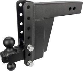 img 4 attached to Прицепная система BulletProof Hitches с регулируемой выносной шаровой опорой: аксессуары с экстремальным рельефом для наружного применения, буксировочные устройства и лебедки