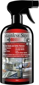 img 2 attached to 🧼 Barry's Restore It All Products – Stainless Steel Rescue: Maintain Stainless Steel Beauty with the 16oz. Single Bottle! Remove Sticky Residue, Smudges, Grease and More Effectively!