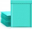 metronic bubble mailers 6x10 inch 25 pack, teal padded envelopes,waterproof ,cushioning self seal adhesive padded mailers for shipping bags,boutique,small business bulk #0 logo