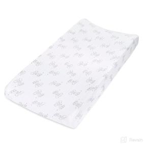 img 3 attached to 🐘 aden + anais Essentials Changing Pad Cover: Soft & Breathable 100% Cotton Muslin, Safari Babes Elephant Design